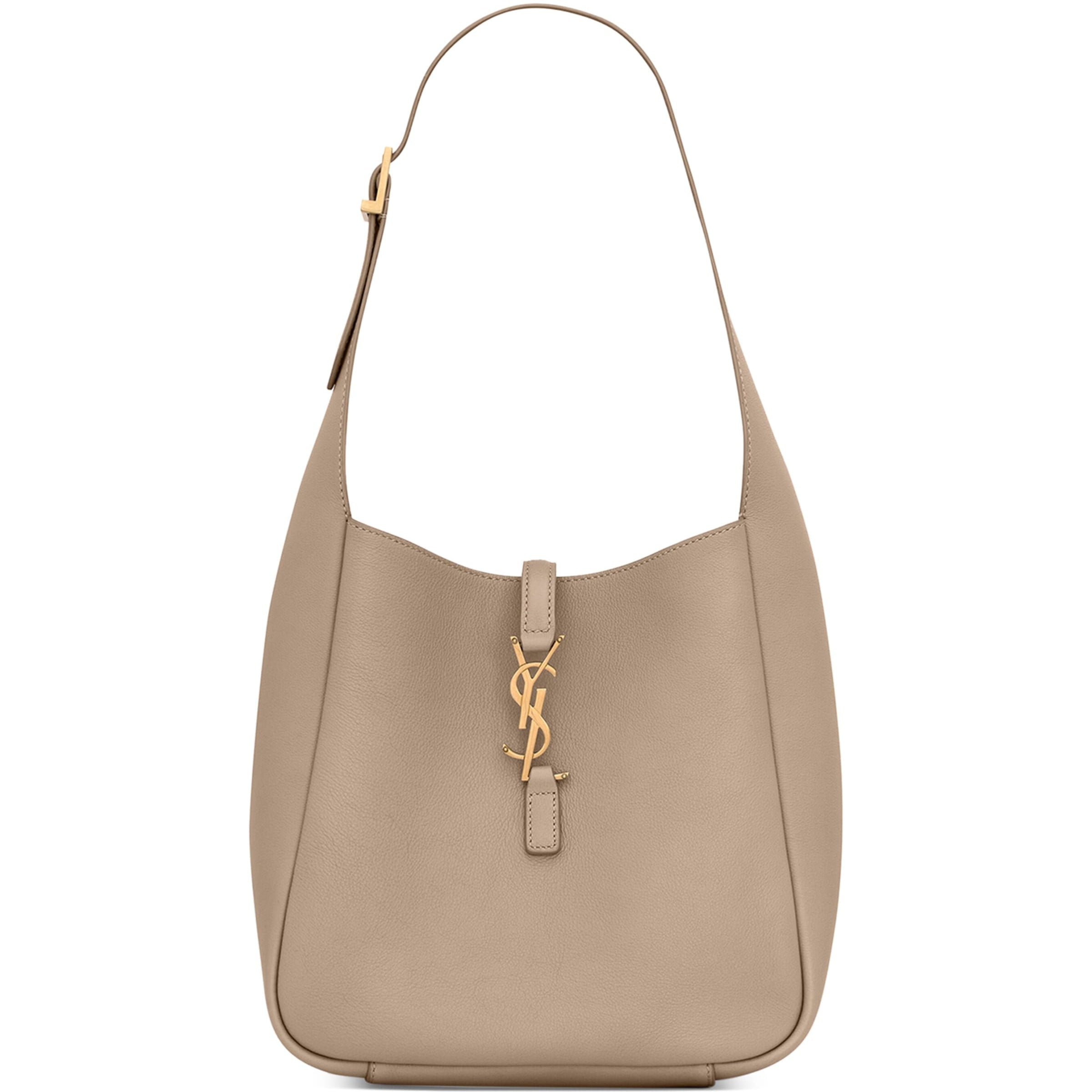 Saint Laurent Grey Small Le 5 à 7 Shoulder Bag