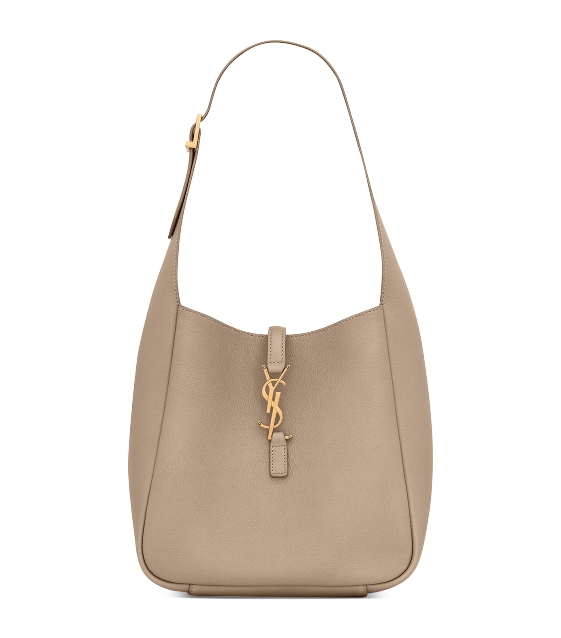 Saint Laurent Grey Small Le 5 à 7 Shoulder Bag