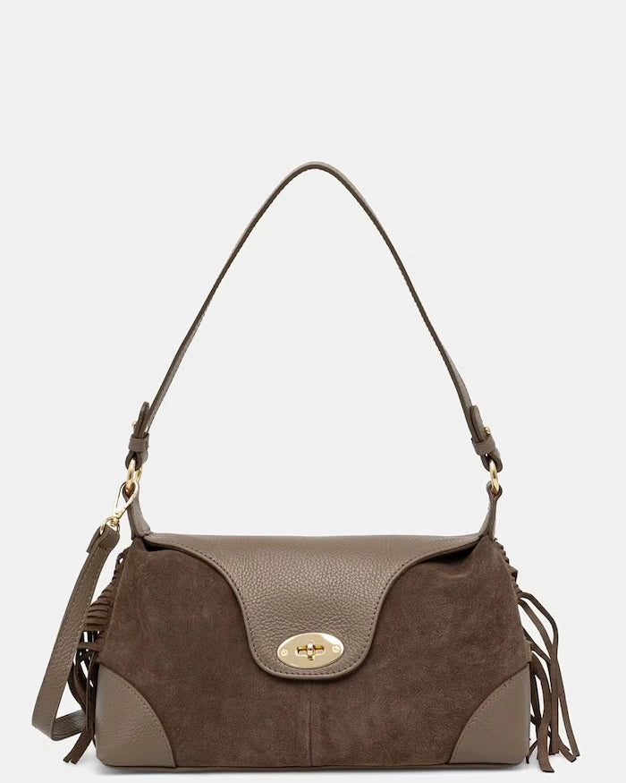 Answear.LAB чанта crossbody дамска от кожа