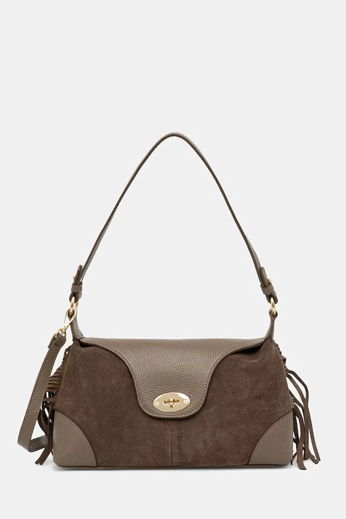 Answear.LAB чанта crossbody дамска от кожа