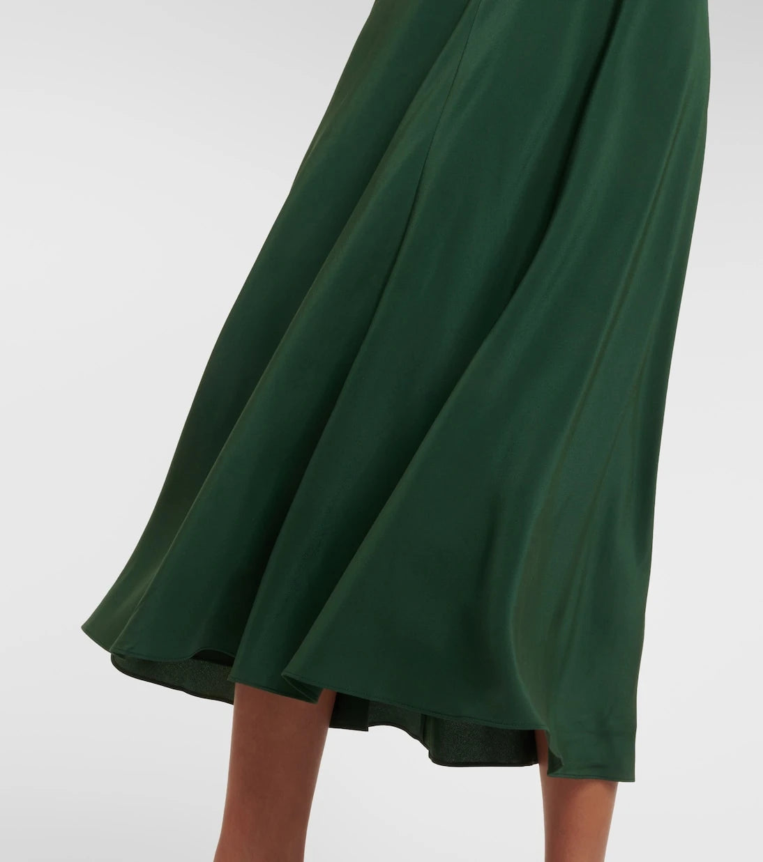 Toteme - Silk crêpe de chine midi dress