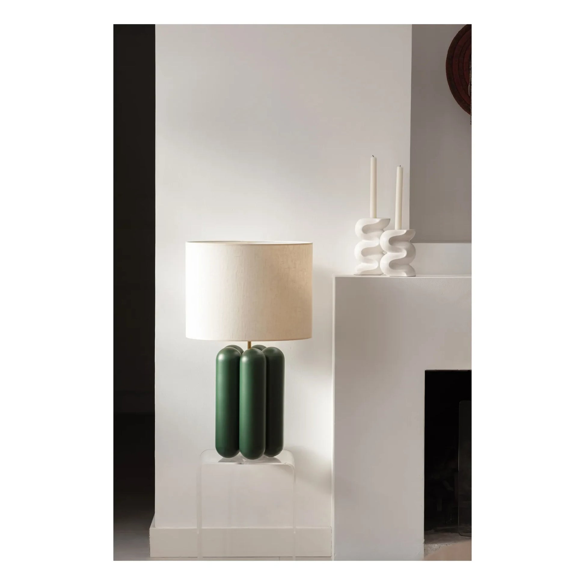 Cosin - Charlotte table lamp | Dark green
