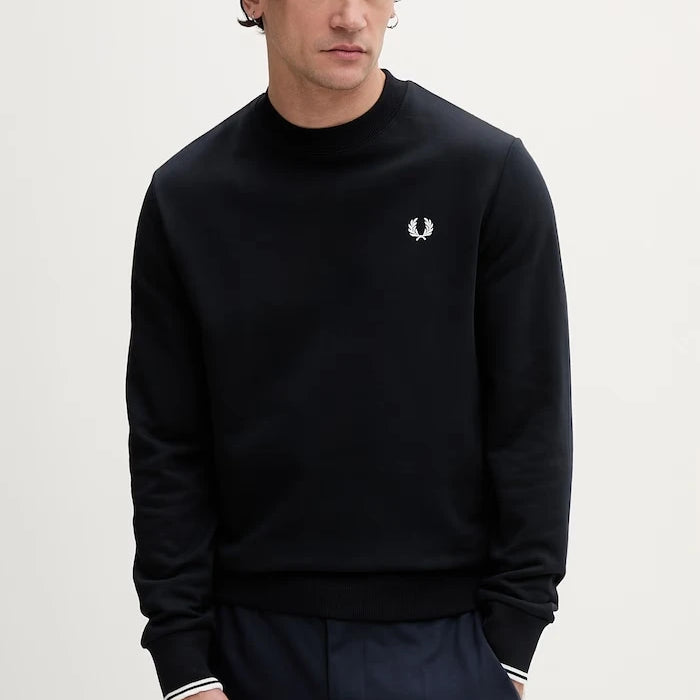 Памучен суичър Fred Perry Crew Neck Sweatshirt