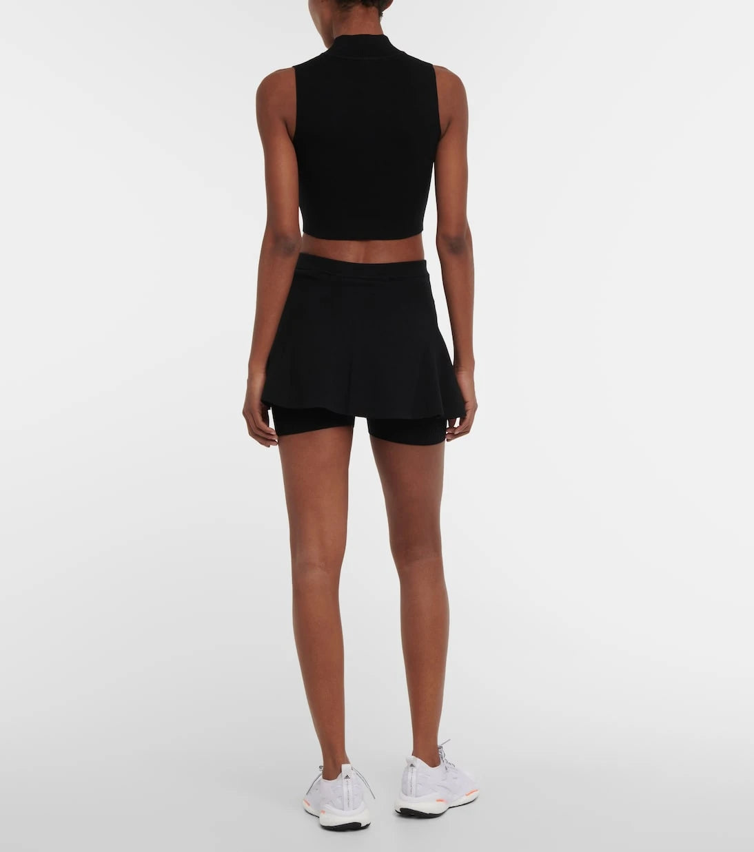 Live The Process - Petra half-zip crop top