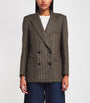 Blazé Milano Brown Virgin Wool Everynight Double-Breasted Blazer