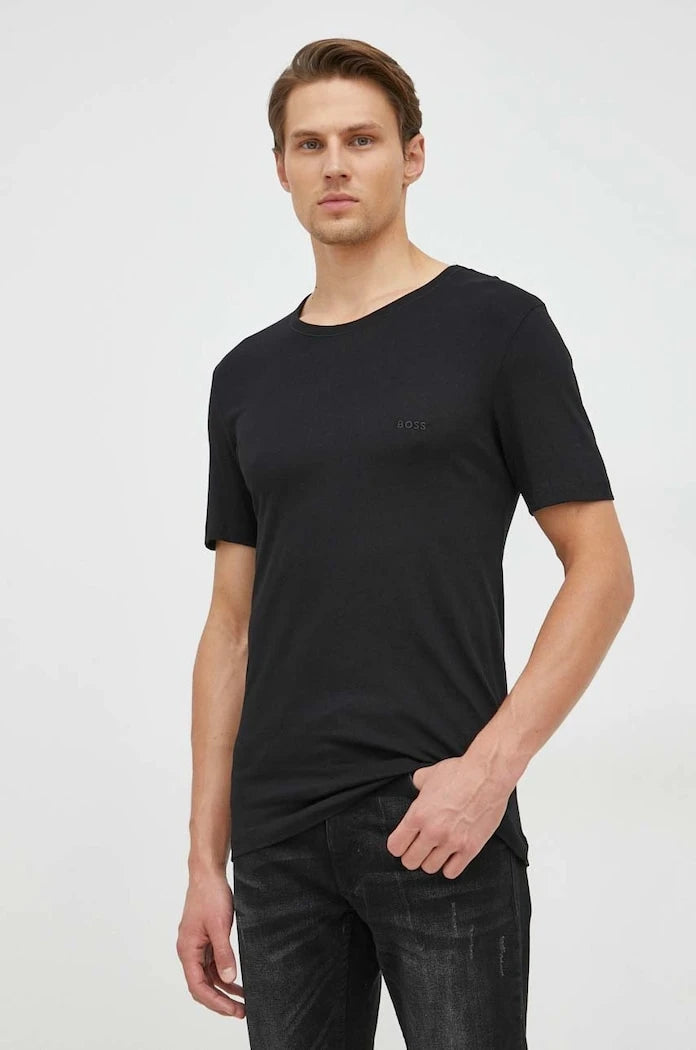 Памучна тениска BOSS (3 броя) TShirt RN 3P Classic