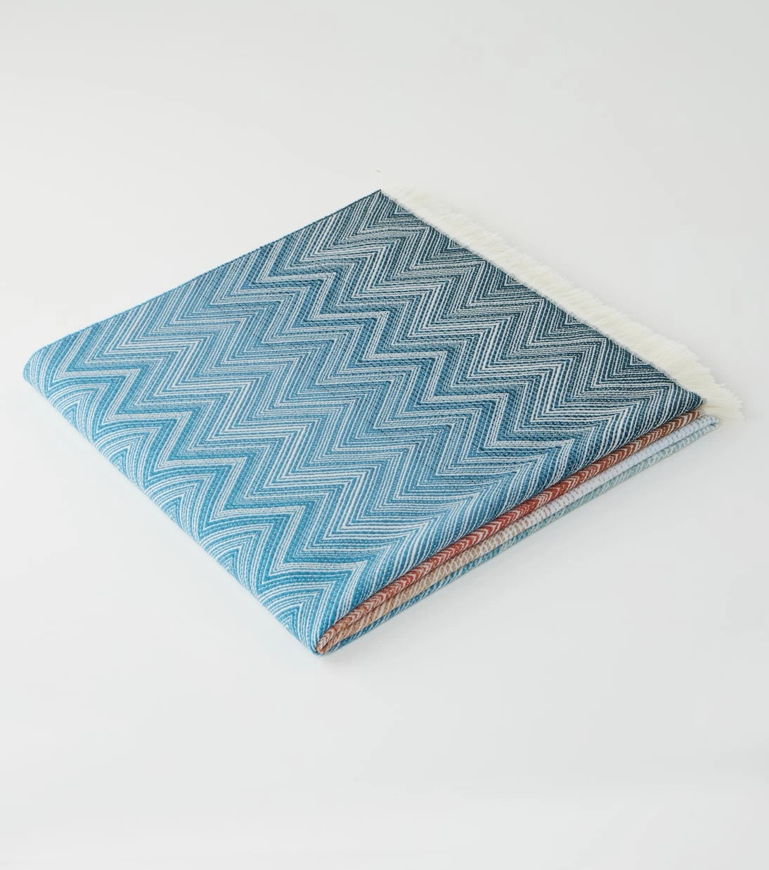 Missoni - Ciro Zigzag fringed wool throw