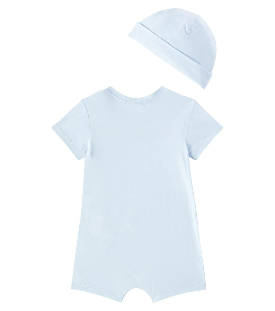 Gucci Kids - Baby cotton playsuit, bib, and hat set