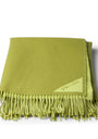 Wool-Cashmere Jacquard Logo Throw