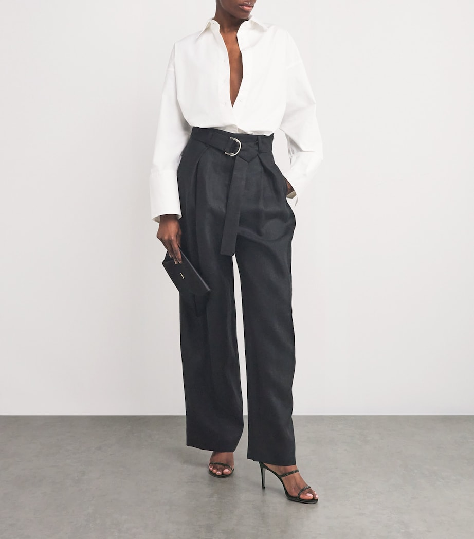 Black Cleo Heeled Mules