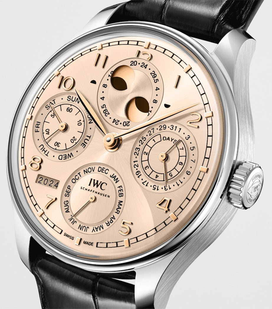 White Gold Portugieser Perpetual Calendar Watch 44mm