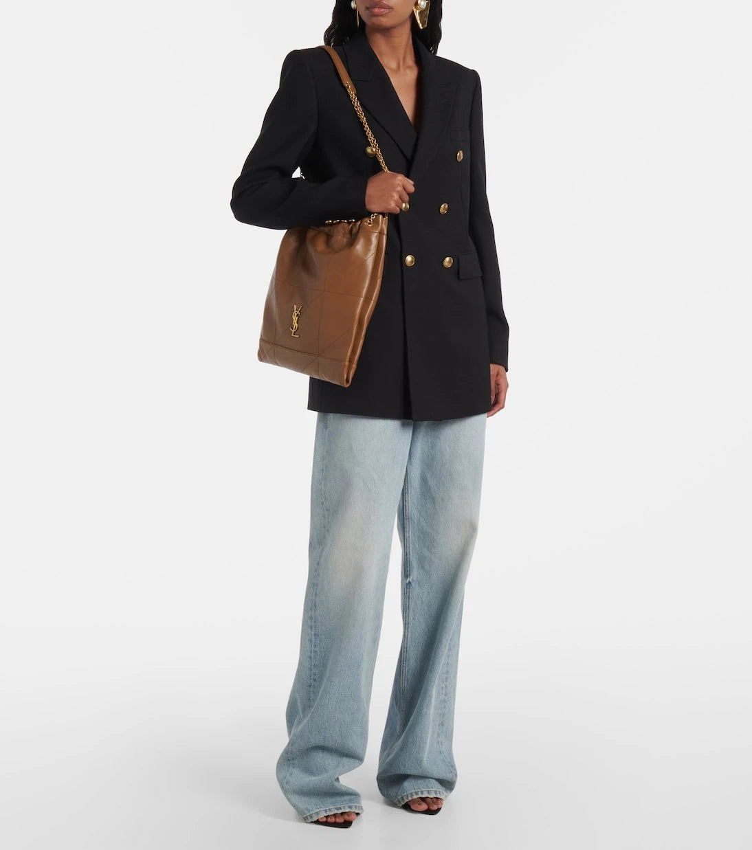 Saint Laurent - Jamie Pochon leather shoulder bag