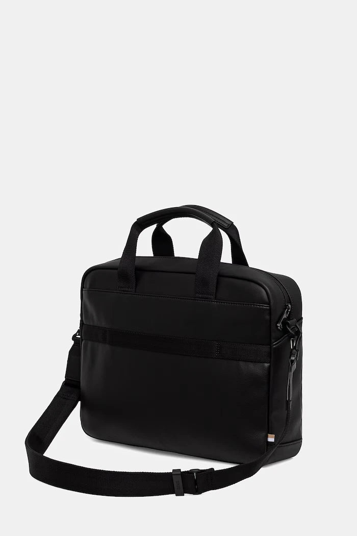 BOSS erkek suni deri laptop çantası Jace_Doc Case