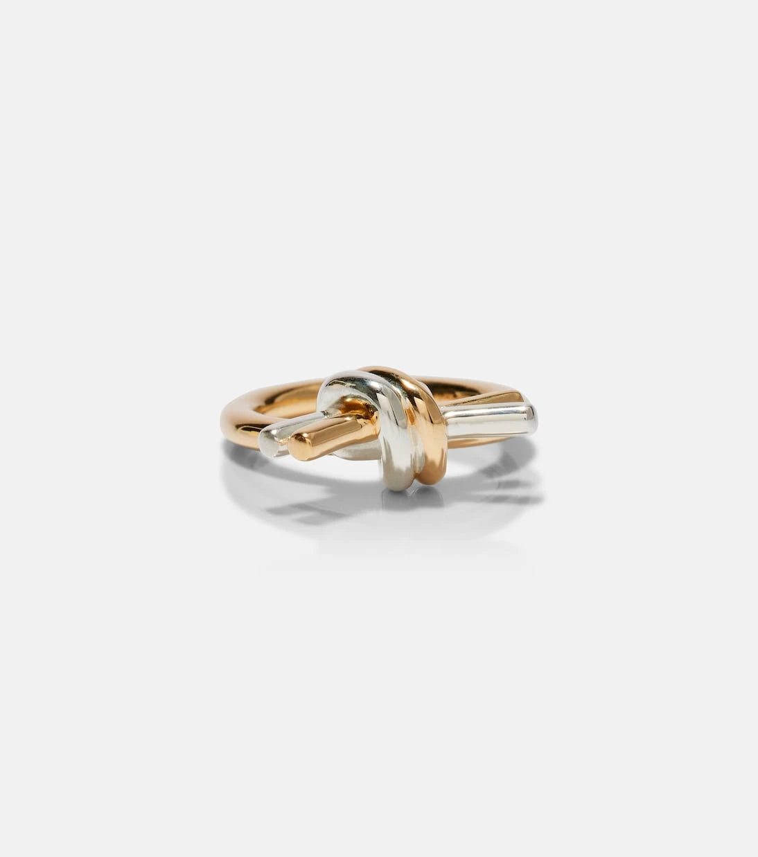 Bottega Veneta - Knot gold-plated sterling silver ring
