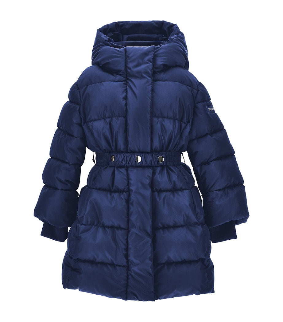 Hooded Puffer Coat (2-12 Years) OCEAN
