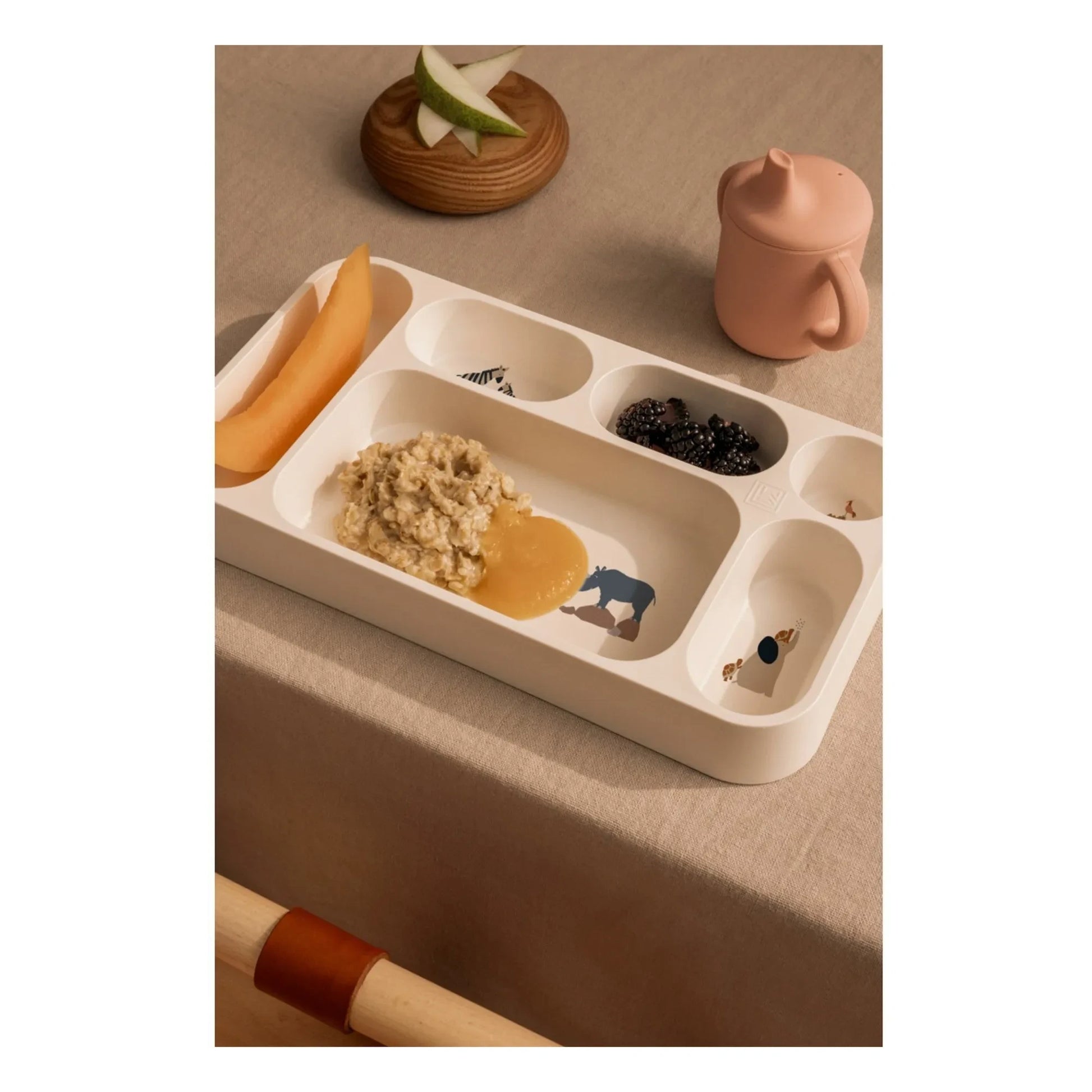 Liewood - Mosu compartmentalized plate | All together/Sandy