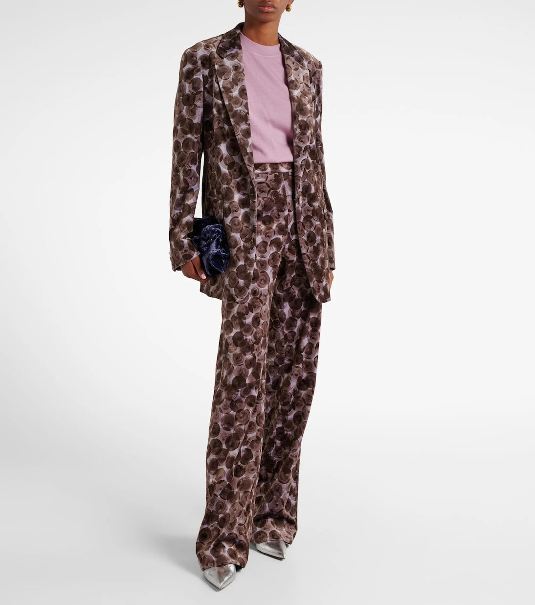 Dries Van Noten - Printed cotton-blend blazer