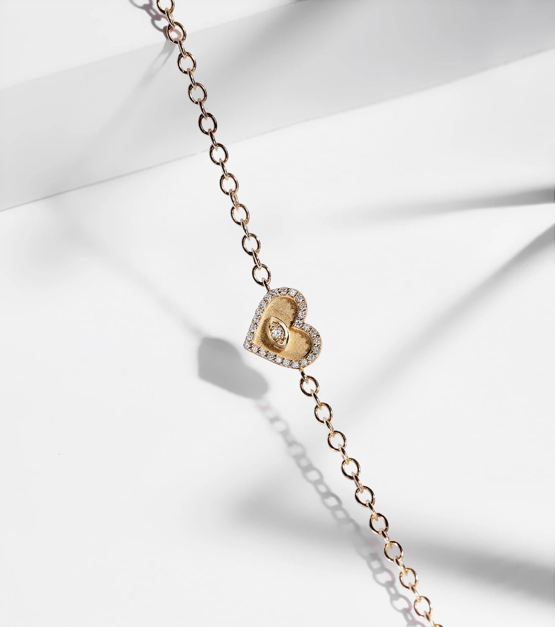 Sydney Evan - 14kt gold bracelet with diamonds