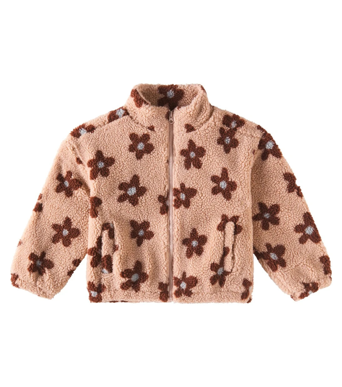 Rylee + Cru - Coco floral fleece jacket