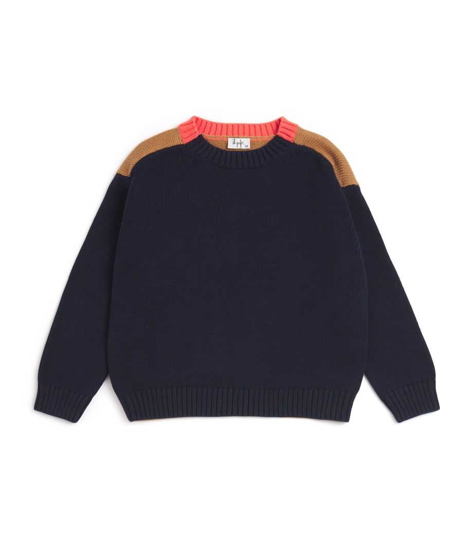 Cotton Crew-Neck Sweater (2-14 Years)