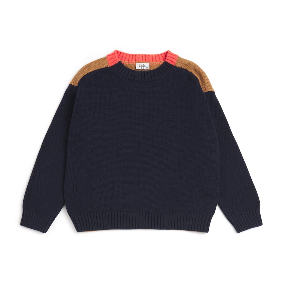 Cotton Crew-Neck Sweater (2-14 Years)