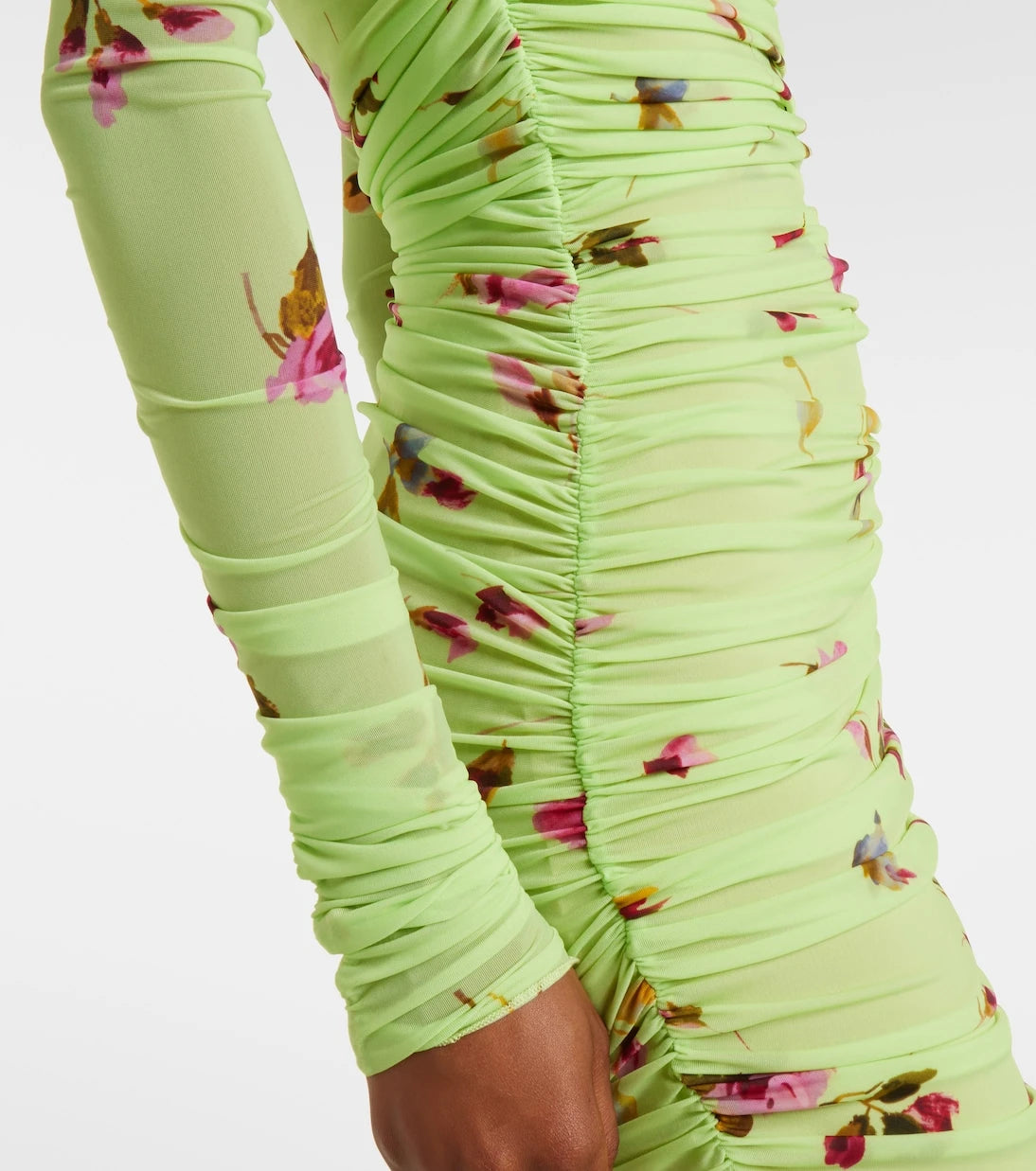 Blumarine - Floral jersey maxi dress