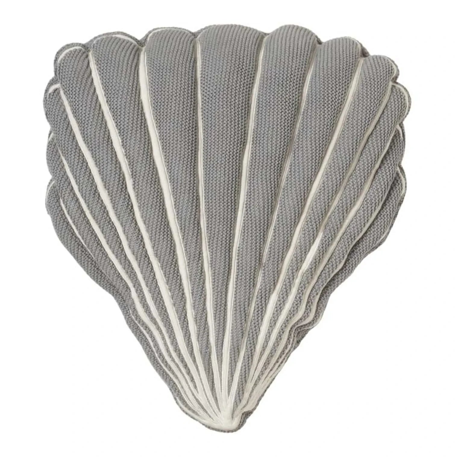 Broste Copenhagen - Seashell Cushion | Grey