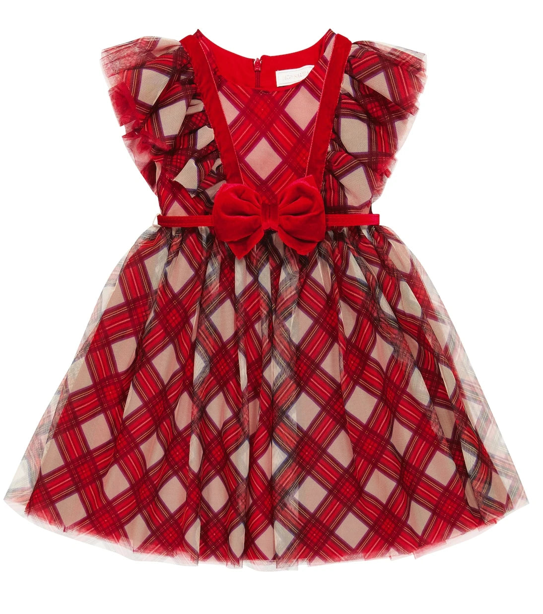 Monnalisa - Tartan dress