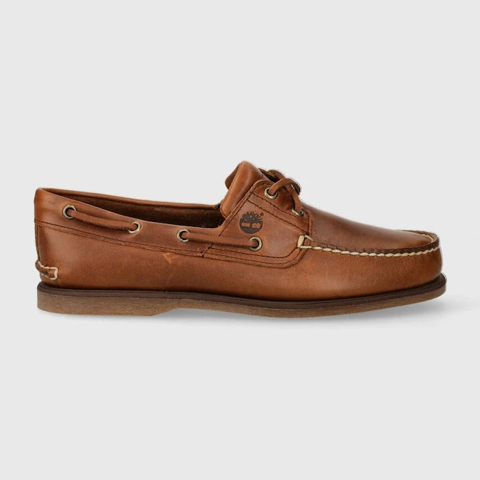 Кожени мокасини Timberland Classic Boat 2 Eye