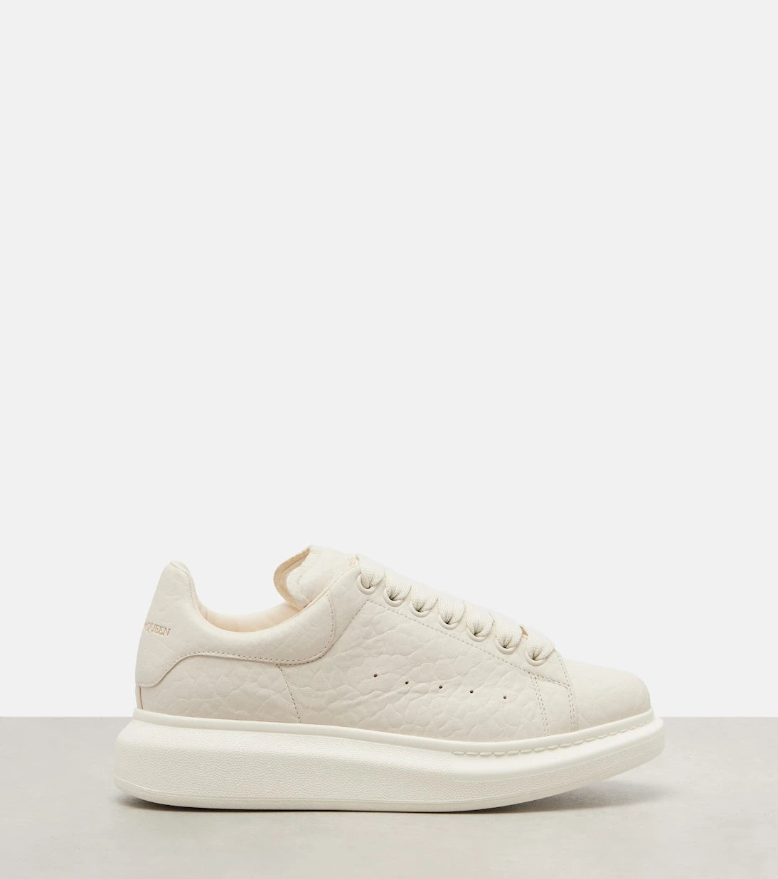McQueen - Oversized leather sneakers