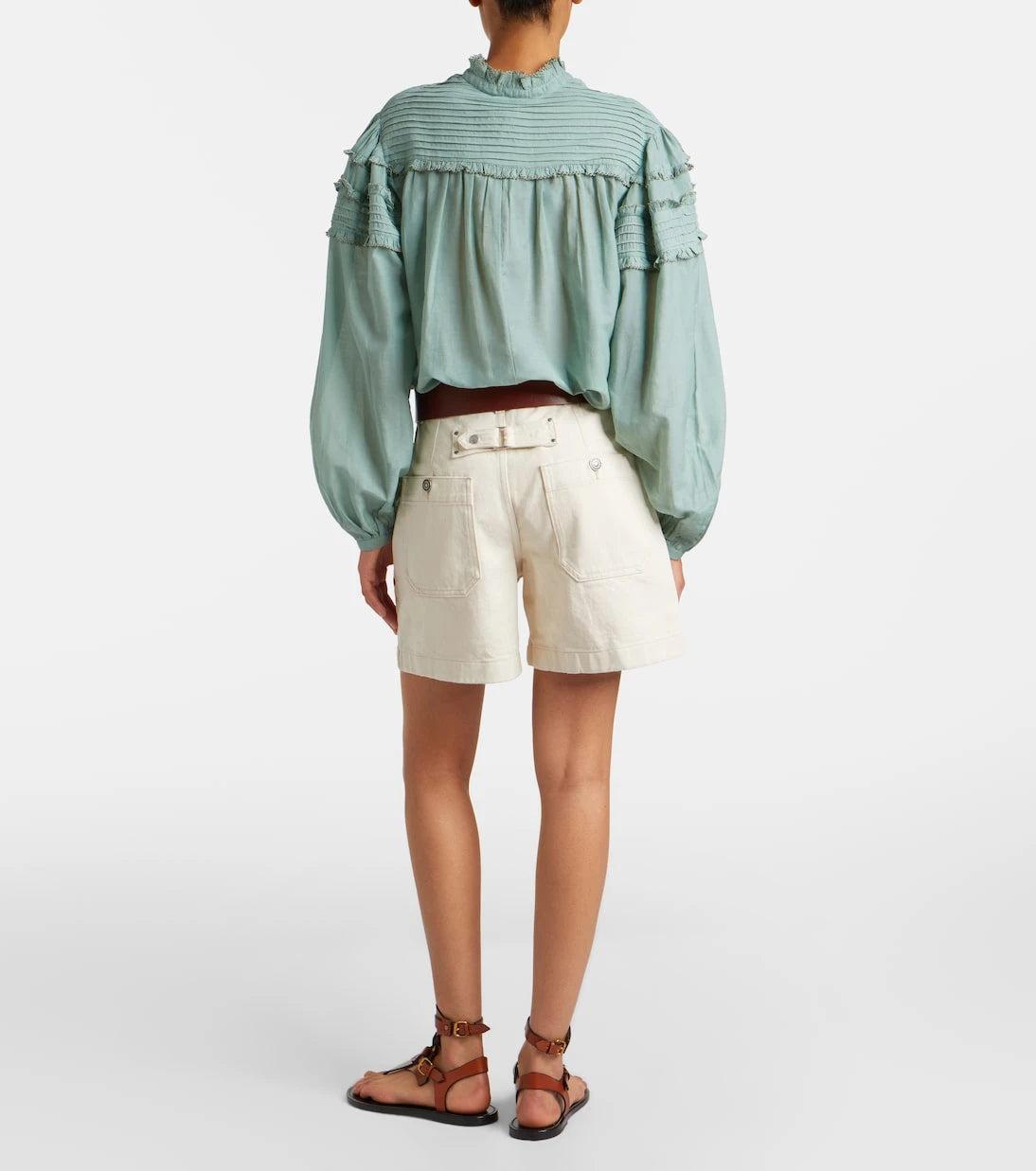 Marant Etoile - Eveja cotton shorts