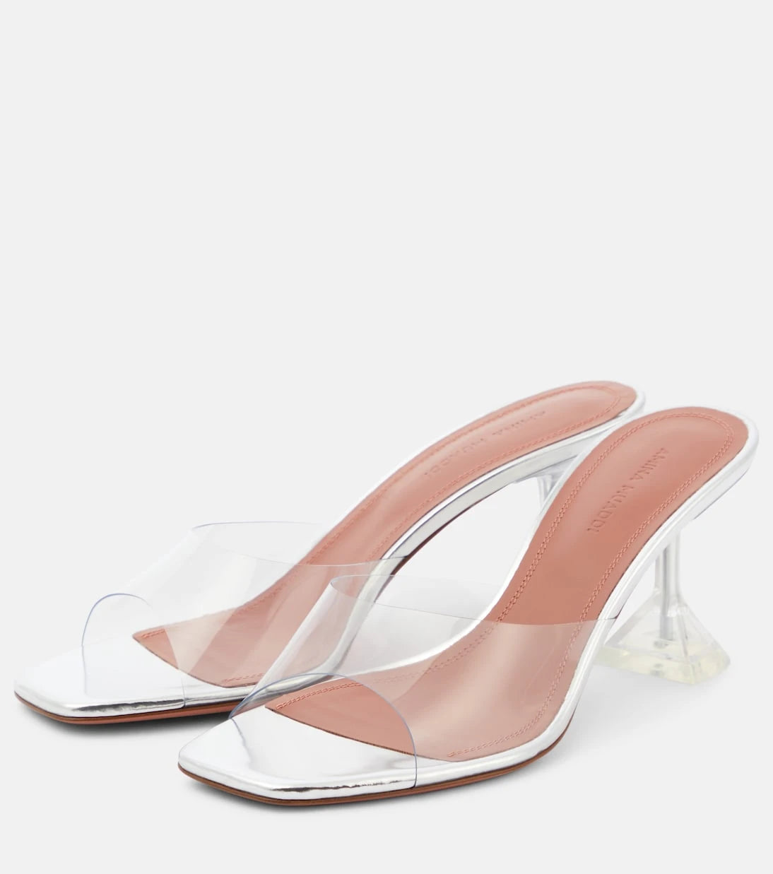 Amina Muaddi - Lupita leather mules