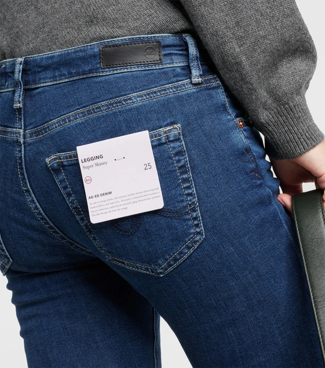 AG Jeans - Mid-rise skinny jeans