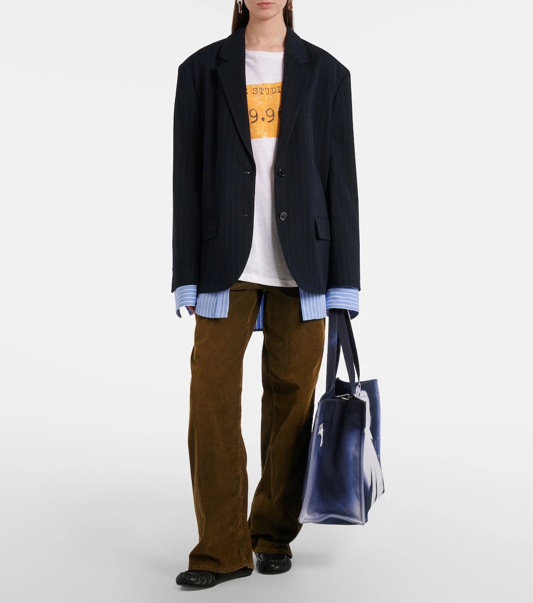 Acne Studios - Logo canvas tote bag