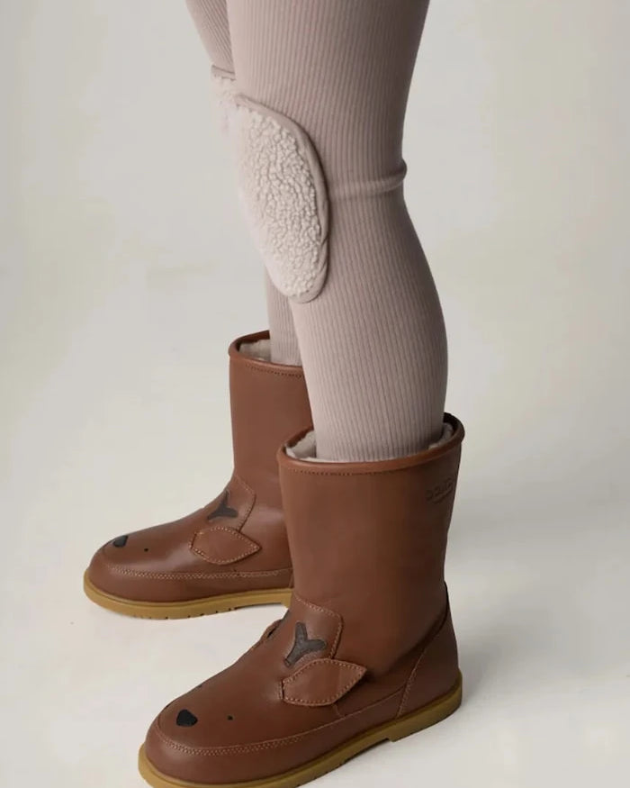 Donsje Wadudu Special Boots Stag Çocuk Deri Kışlık Botlar