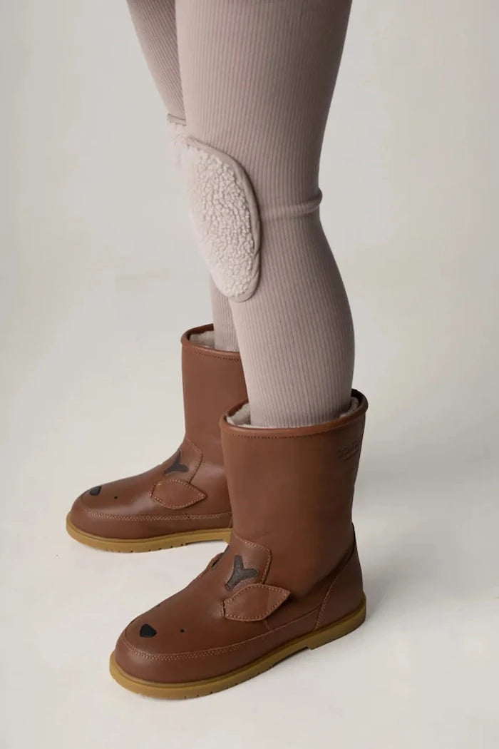 Donsje Wadudu Special Boots Stag Çocuk Deri Kışlık Botlar