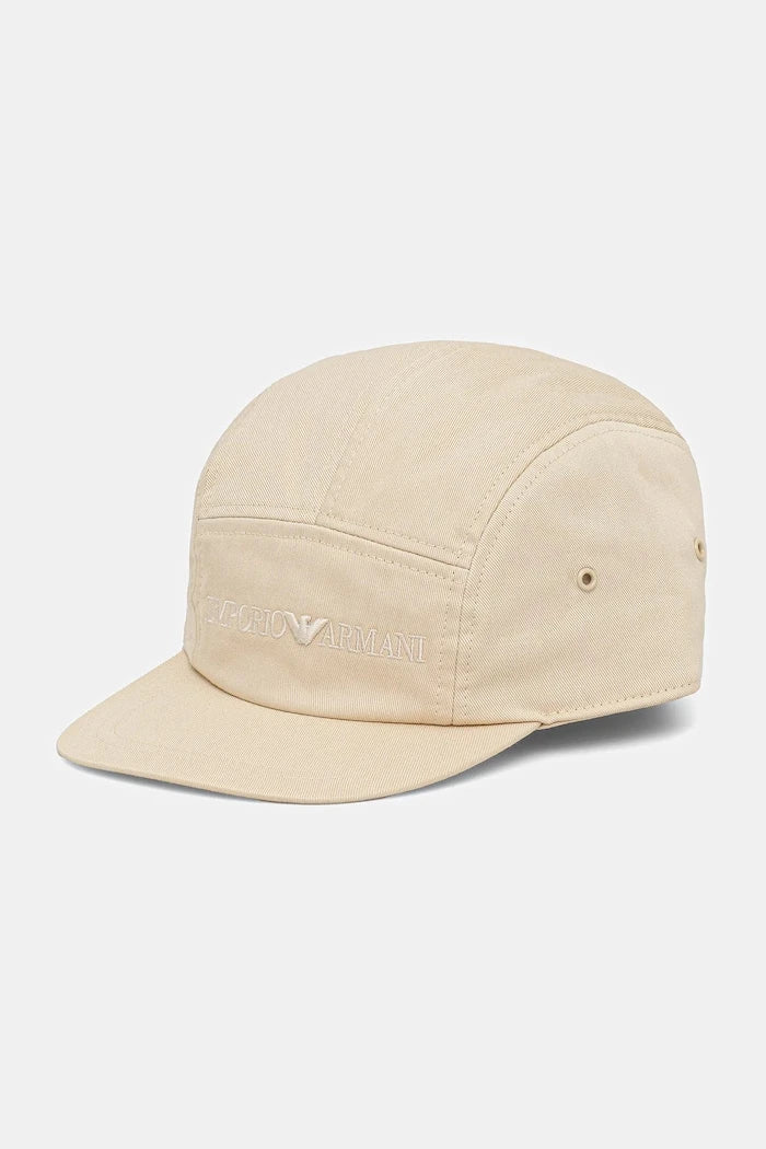 Emporio Armani Pamuklu Vizörlü Şapka
