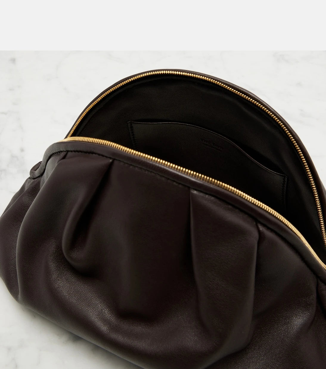 The Row - Charlotte Small leather clutch