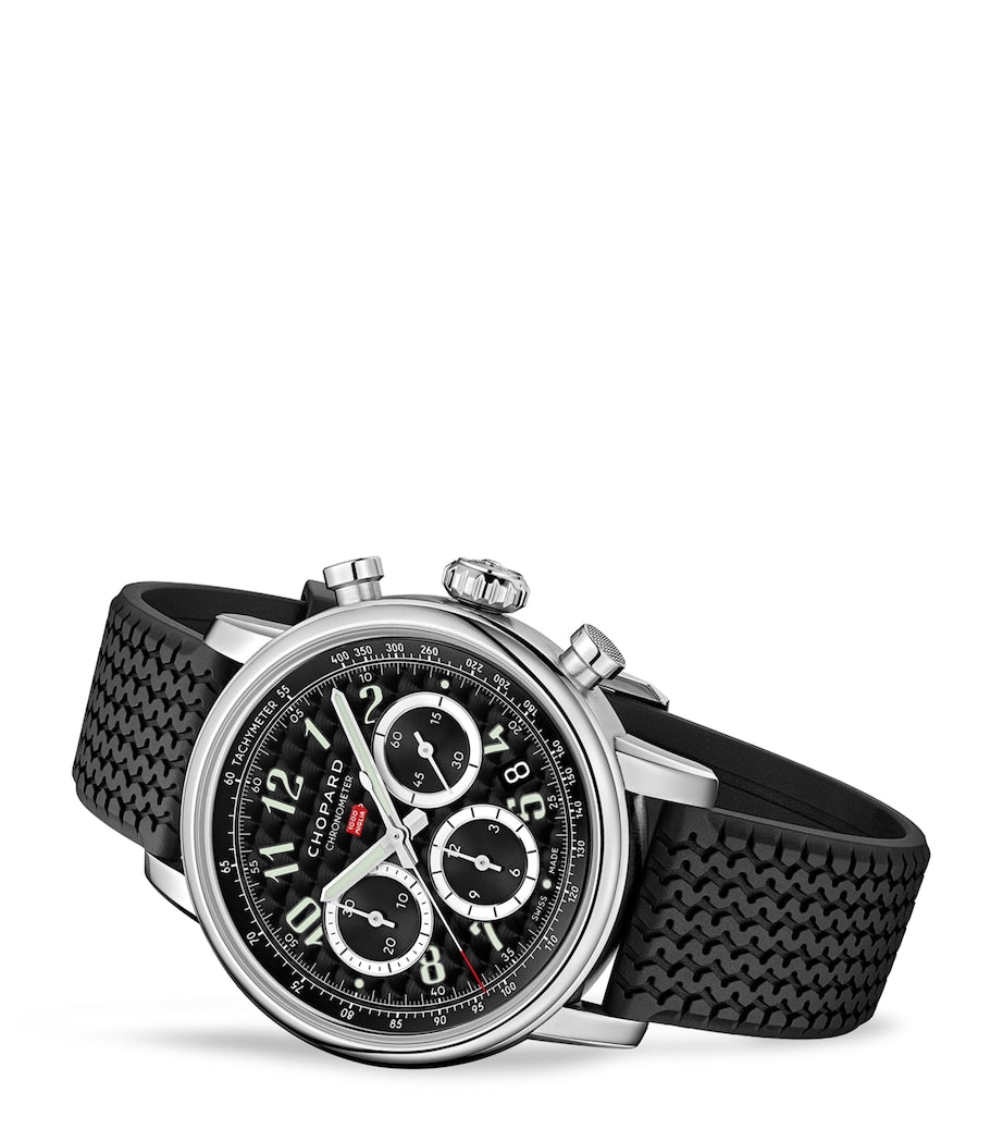 Chopard Lucent Steel Mille Miglia Chronograph Watch 40.5mm