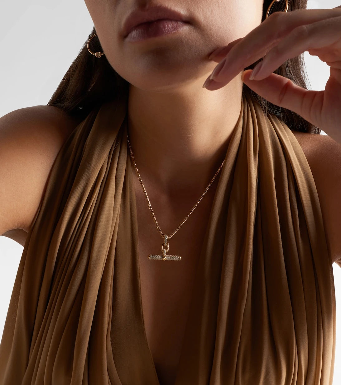 David Yurman - 18kt gold chain necklace