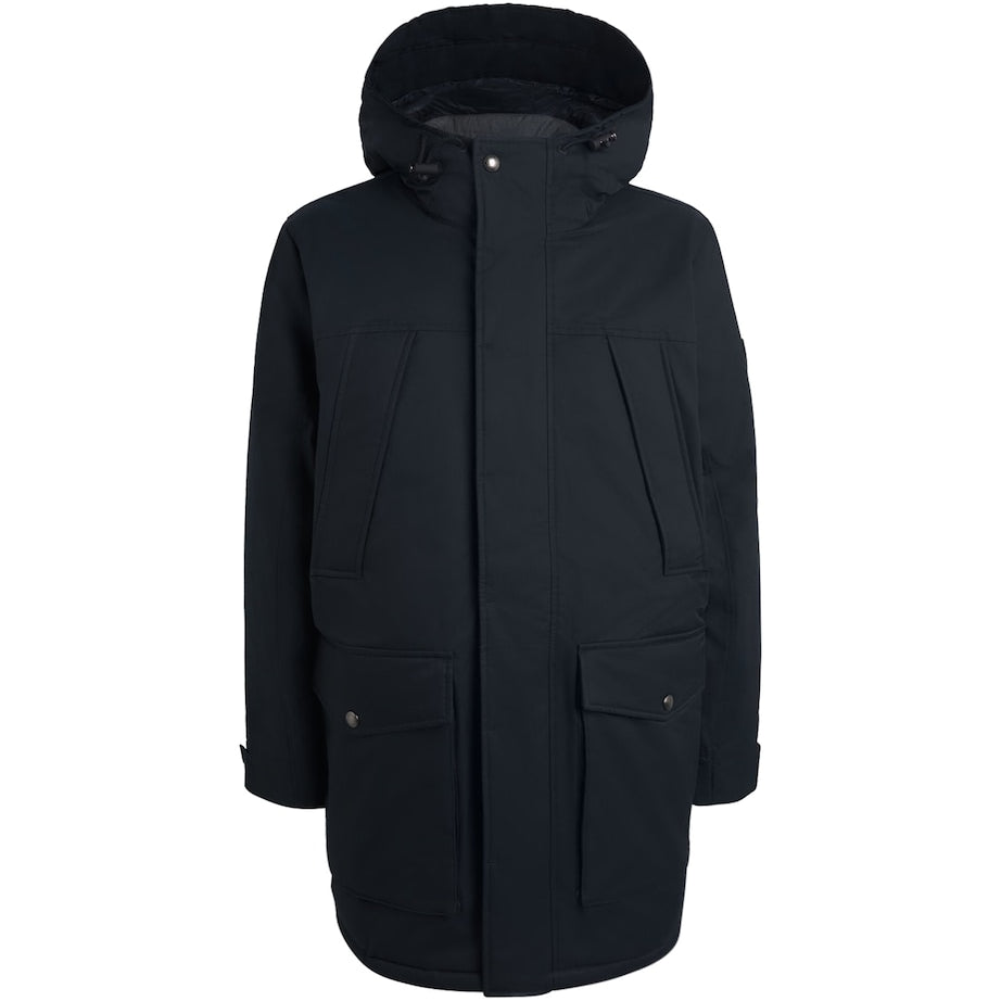 RLX Ralph Lauren Navy Down-Filled Lennox Parka Coat