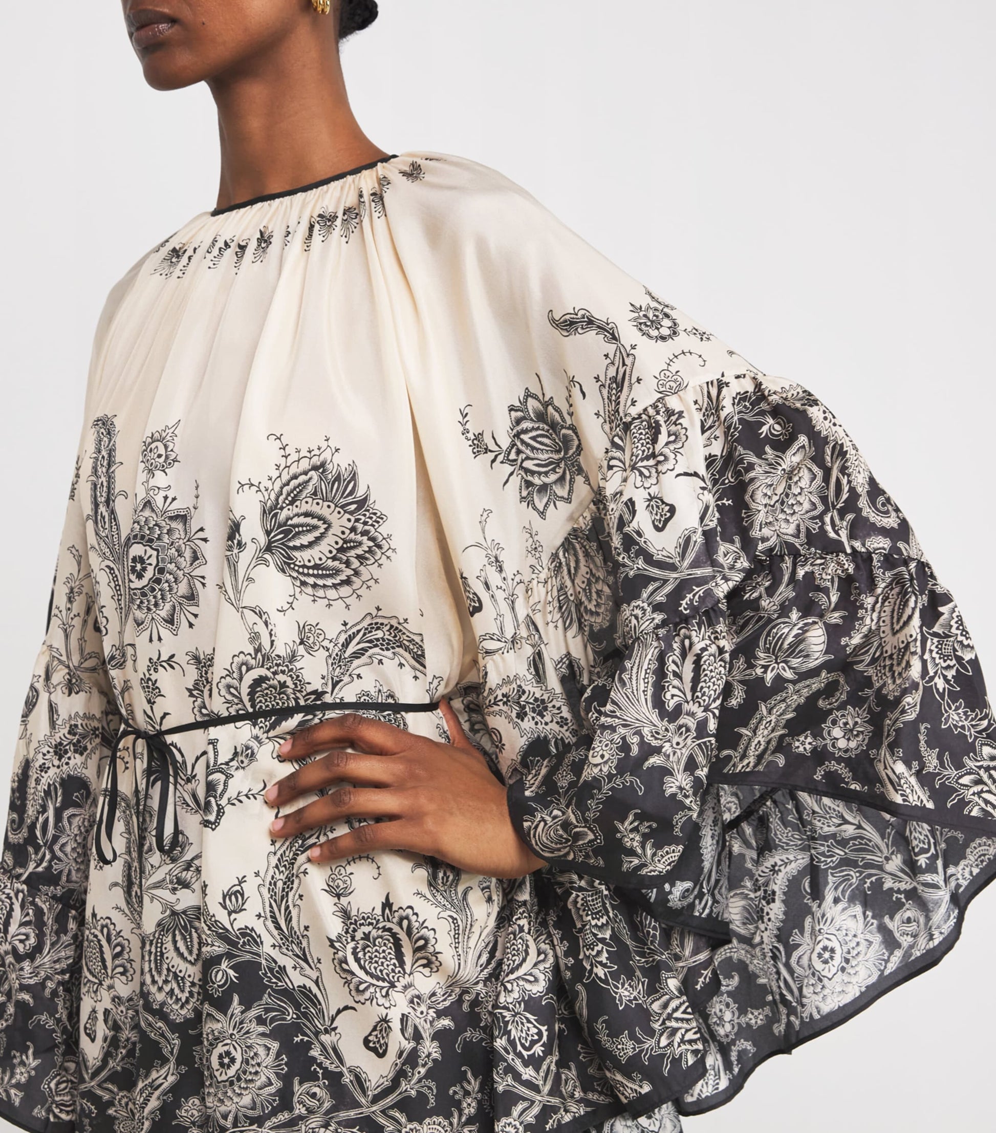 Zimmermann Silk Floral Rhiannon Mini Dress