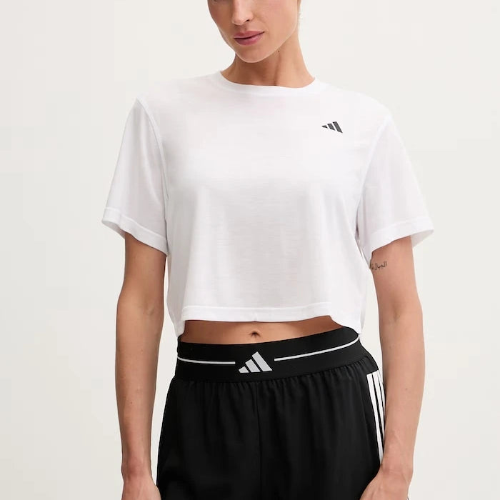adidas Performance kadın viskon spor tişörtü WORKOUT ESSENTIALS