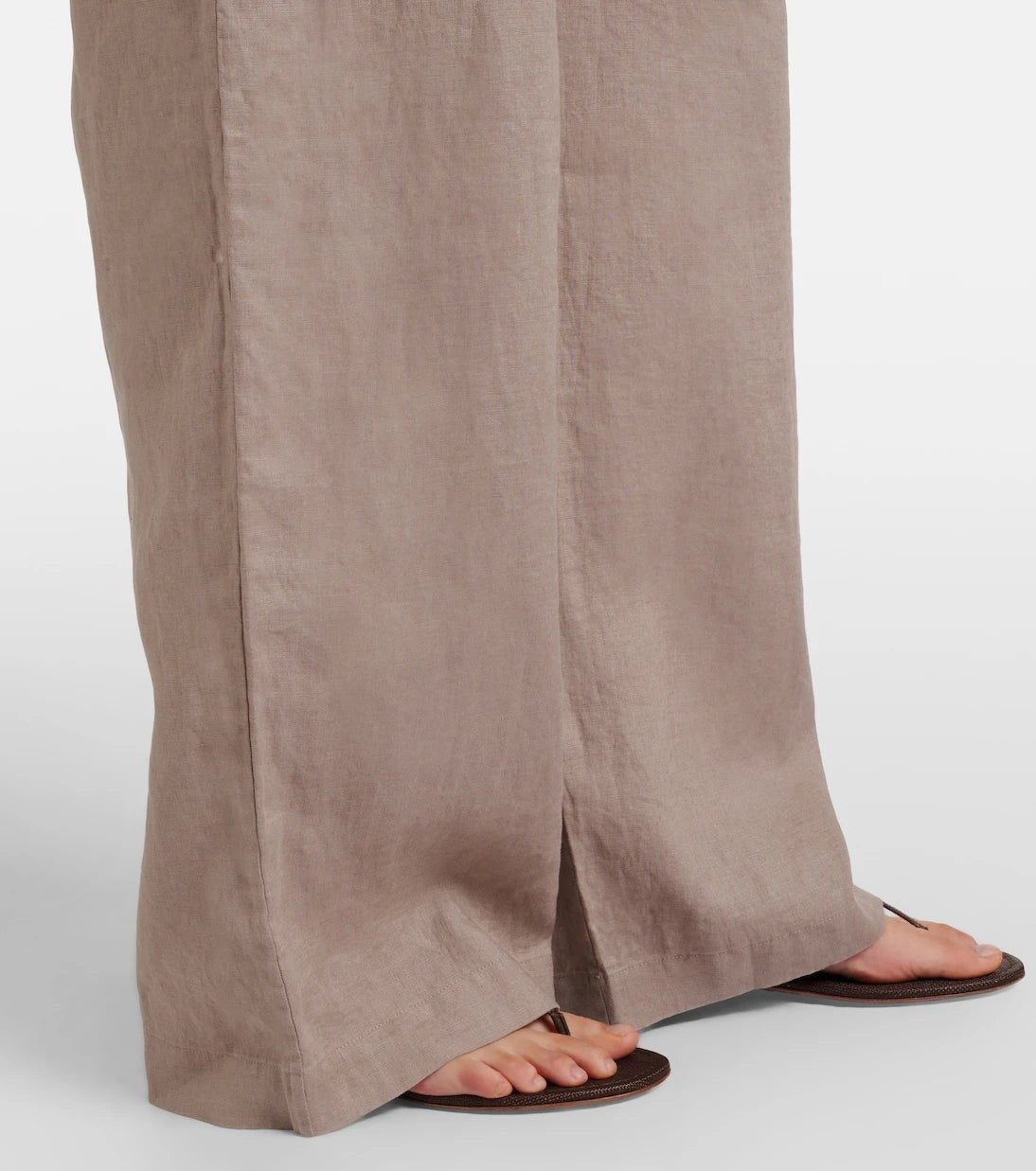 Heidi Klein - Zakynthos linen wide-leg pants