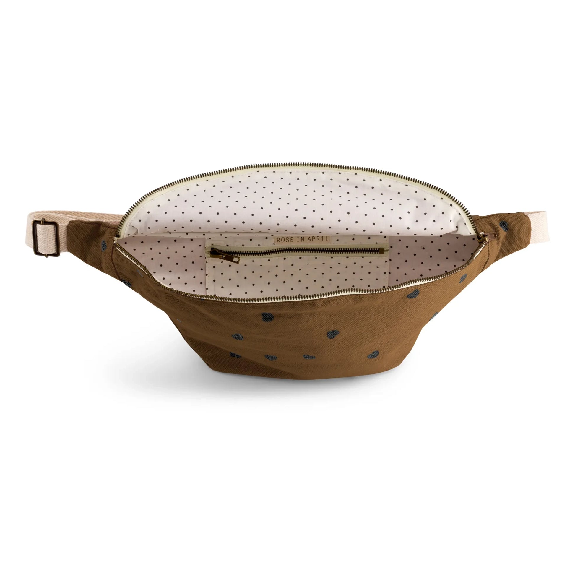 Rose in April - Heart Belt Bag | Russet