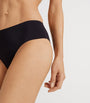 Black Invisible Touch Midi Briefs