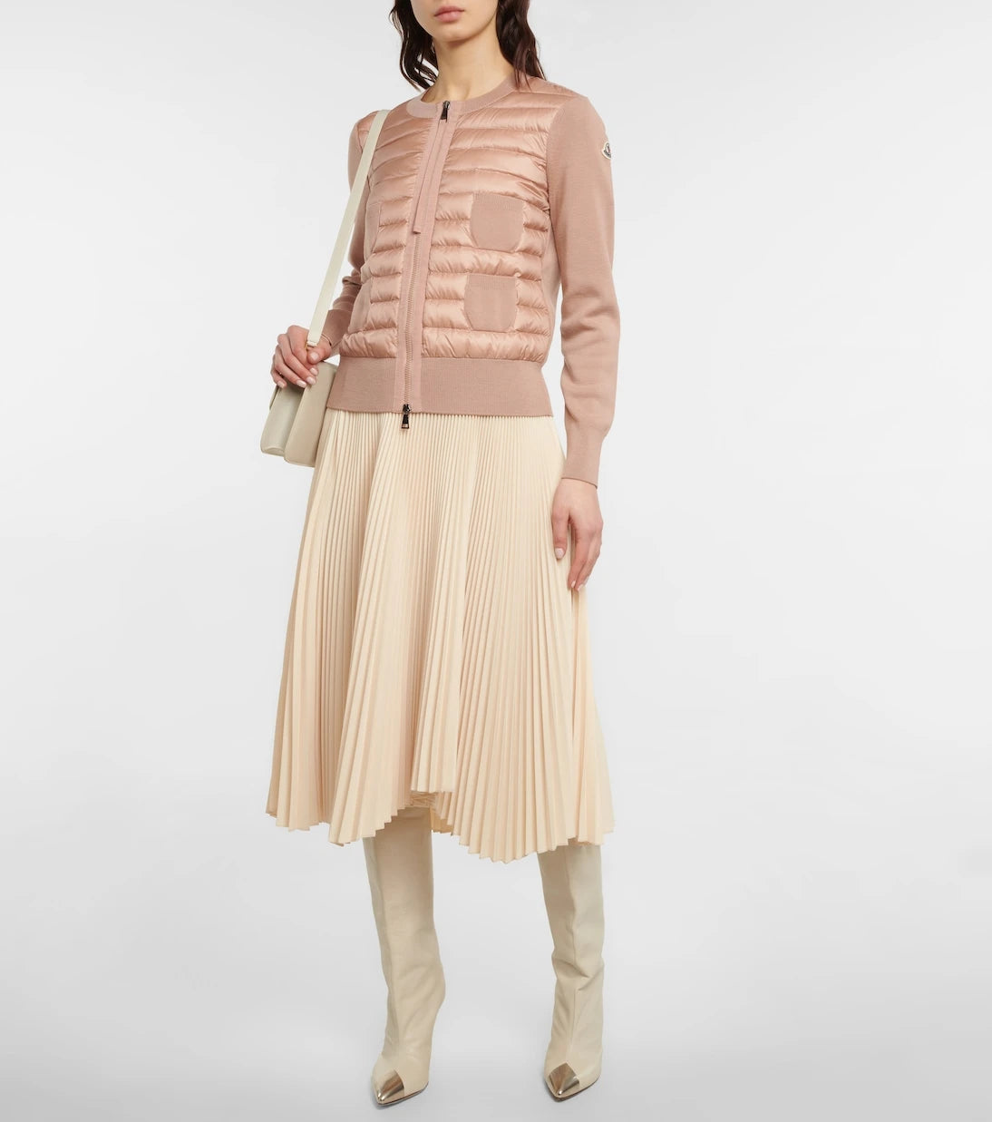 Moncler - Down and wool jacket