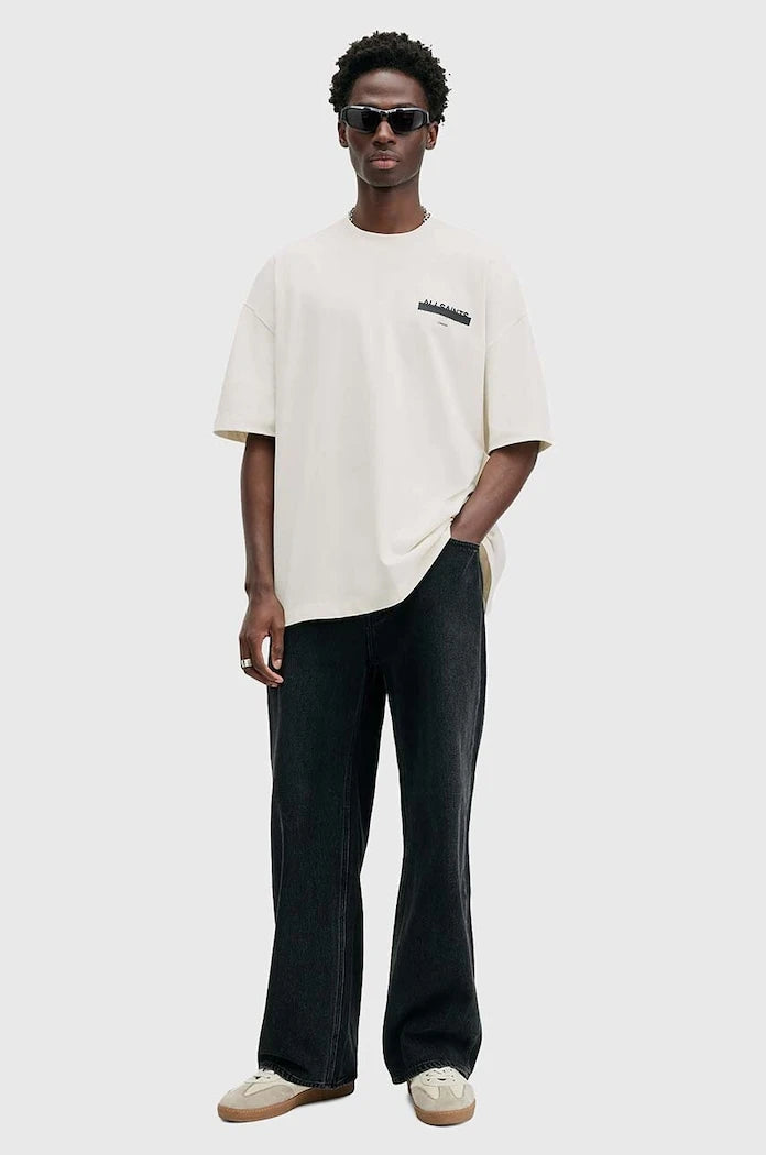 Памучна тениска AllSaints REDACT SS CREW
