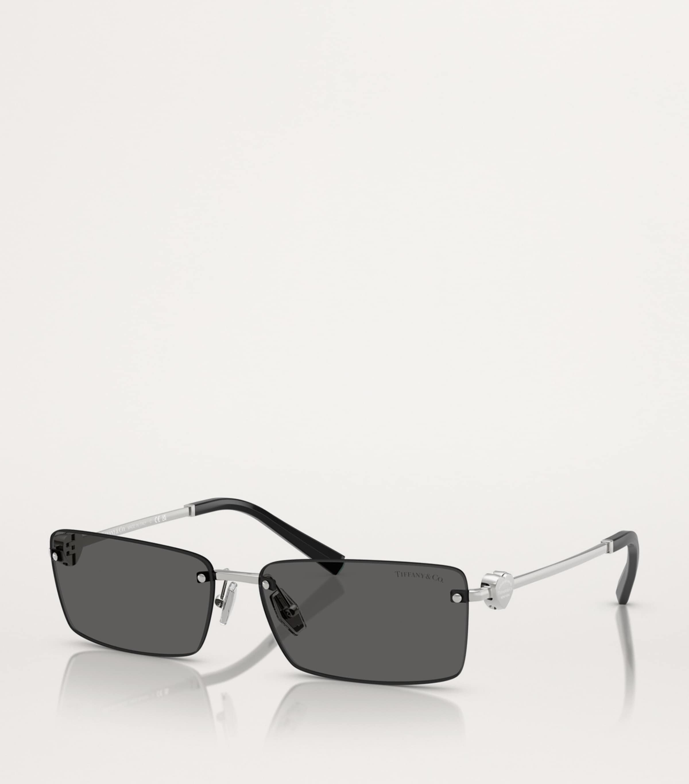 Silver Metal Sunglasses