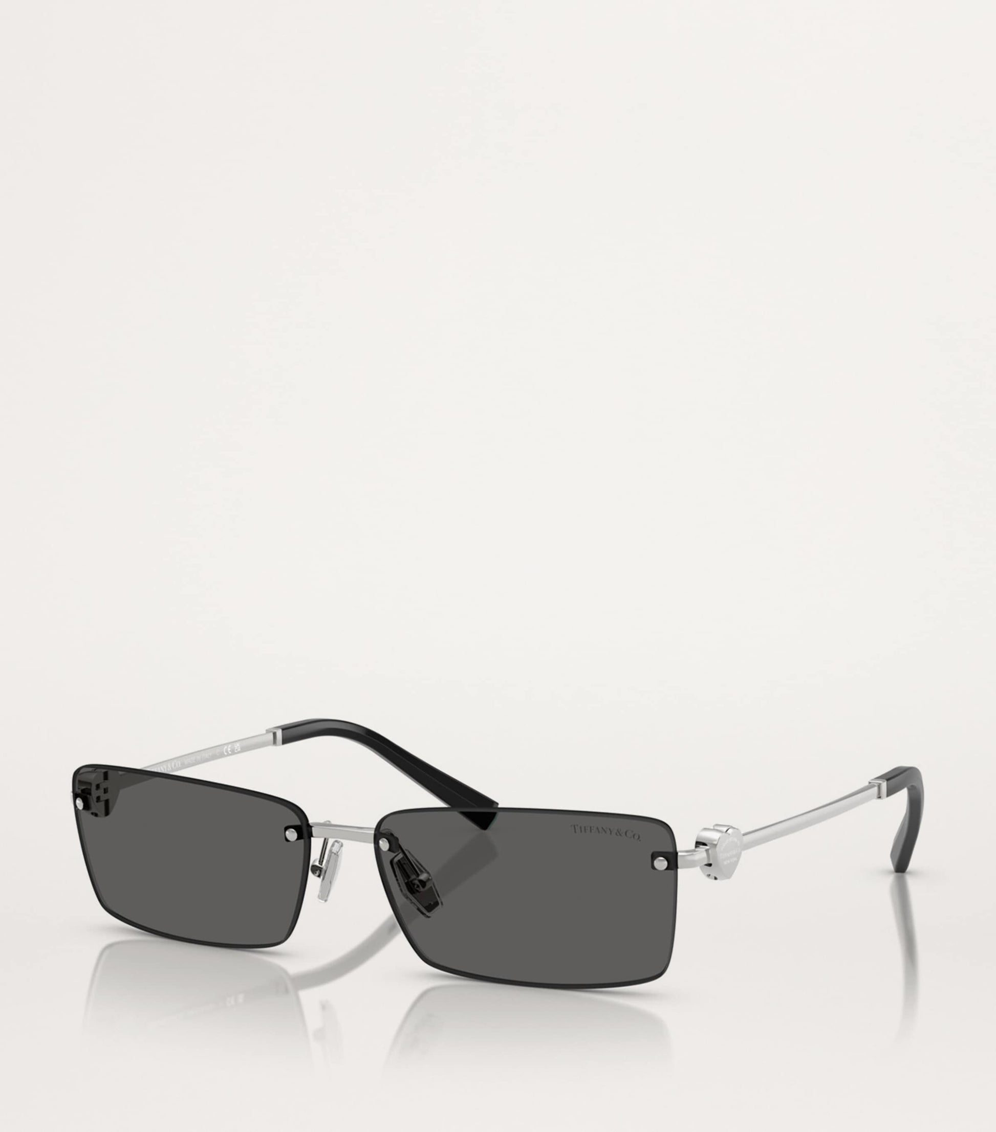 Silver Metal Sunglasses